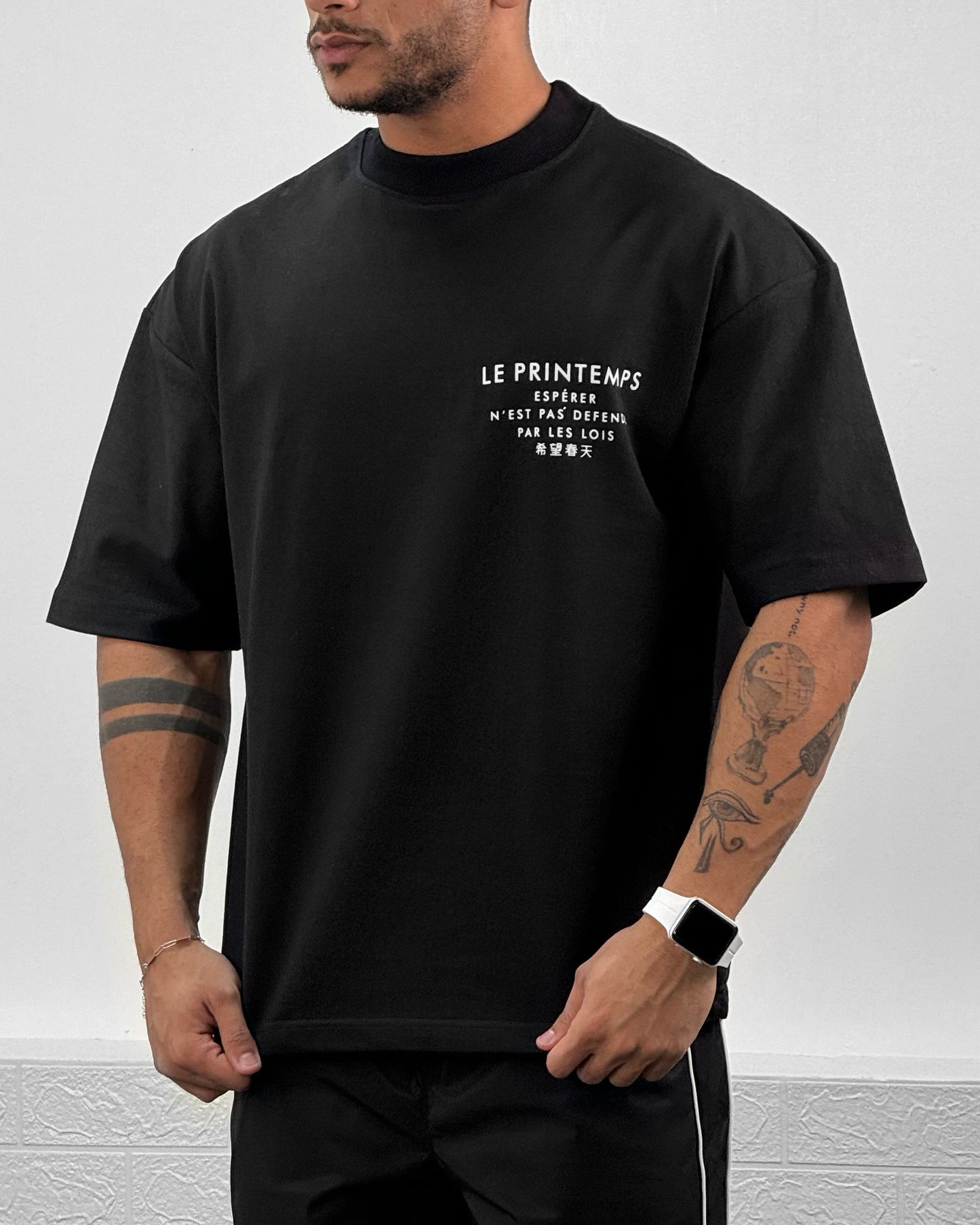 LE Printemps T-shirt Black
